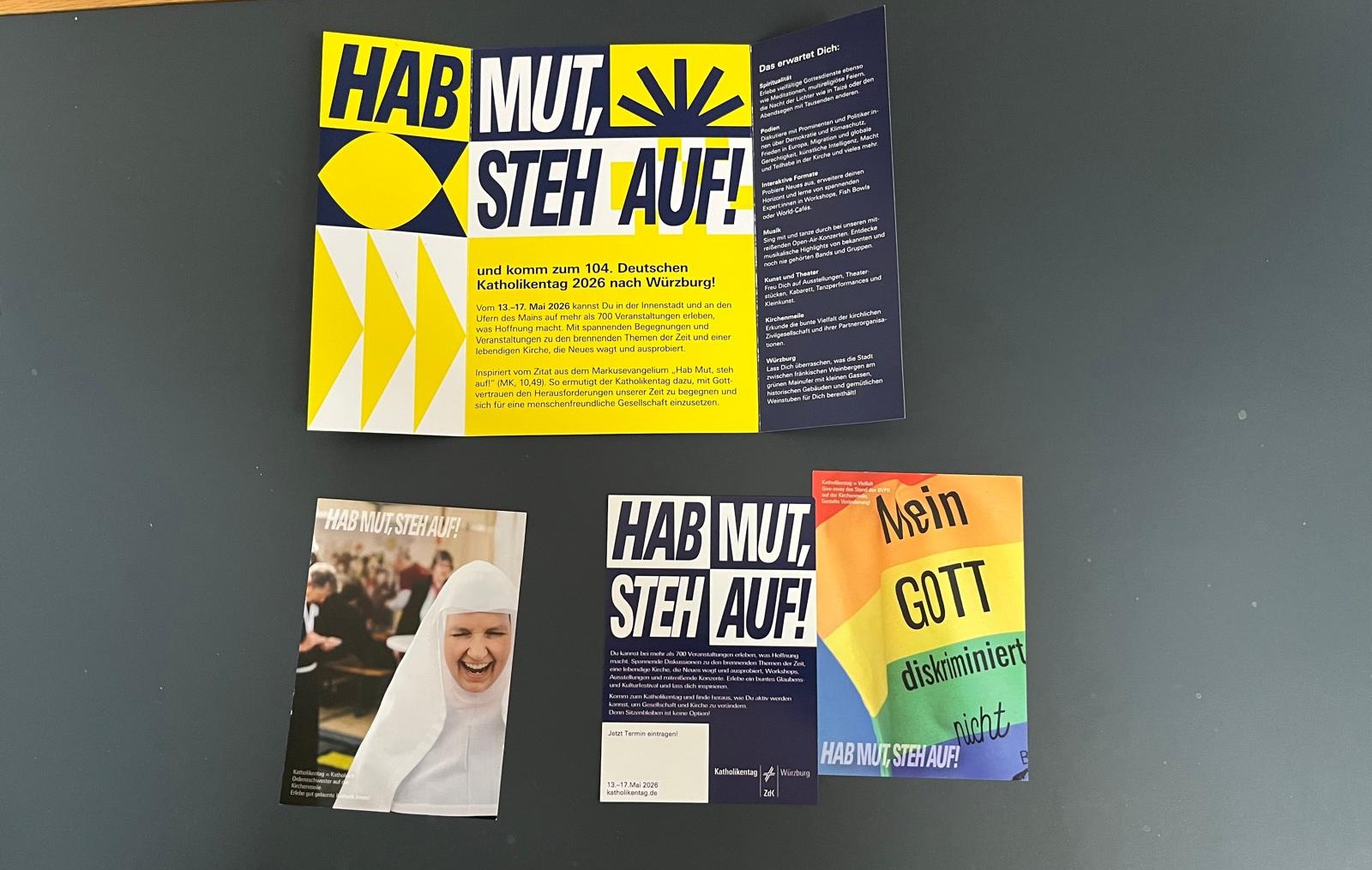 Würzburger Katholikentag: Regenbogen-Jahrmarkt linker Abartigkeiten