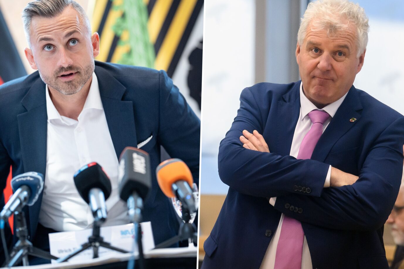 Jetzt äußern sich Siegmund und Heuer zu ihrem „Kumpel-Foto“