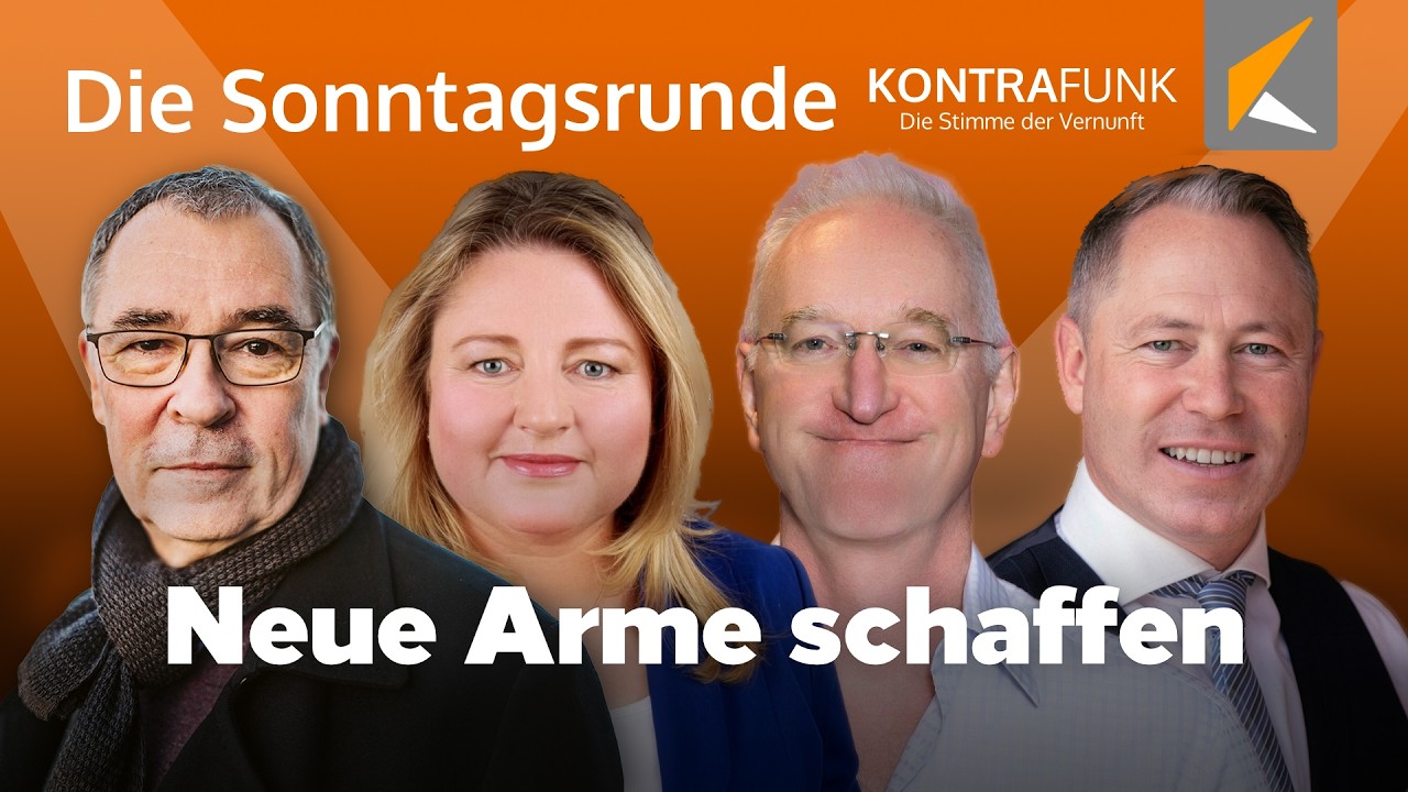 Kontrafunk „Sonntagsrunde“: Neue Arme schaffen