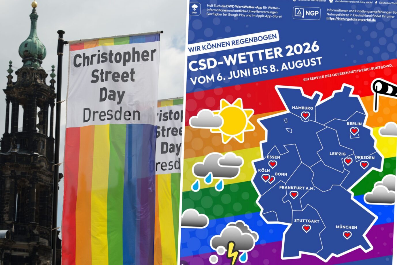 Deutscher Wetterdienst versorgt CSD-Paraden mit gesonderten Vorhersagen