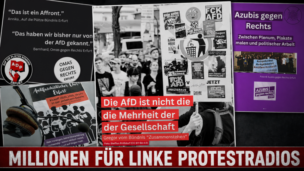 Aufgedeckt: Landesmedienanstalten fördern linksradikale Radios mit über 1,4 Millionen Euro