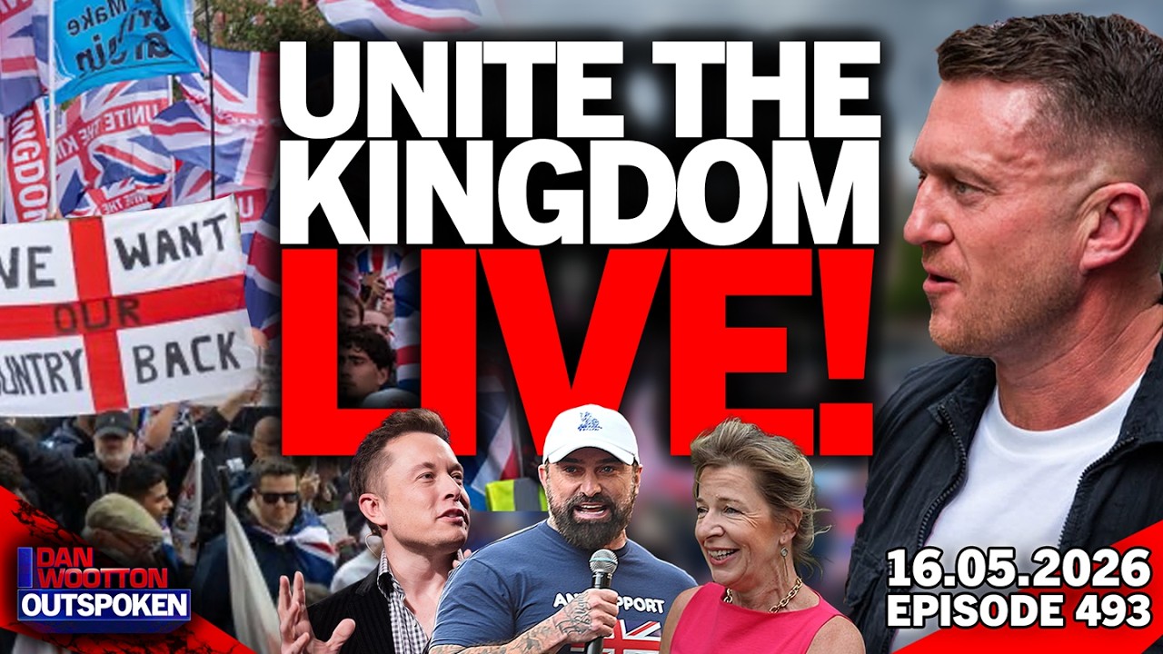 Video: „Unite the Kingdom“-Demo von Tommy Robinson in London