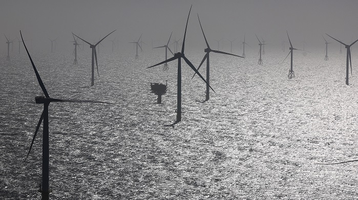 Rauer Wind auf der See